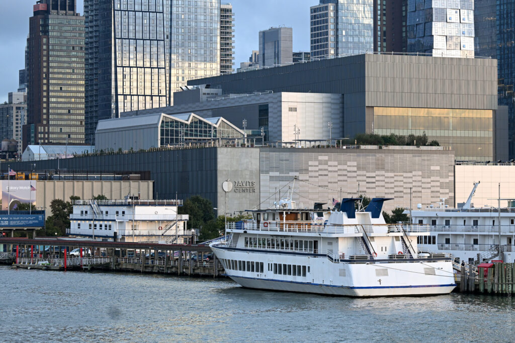 Javits Center The View from the Hudson River.