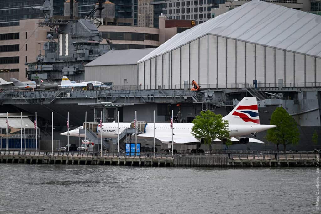 concorde airplane new york