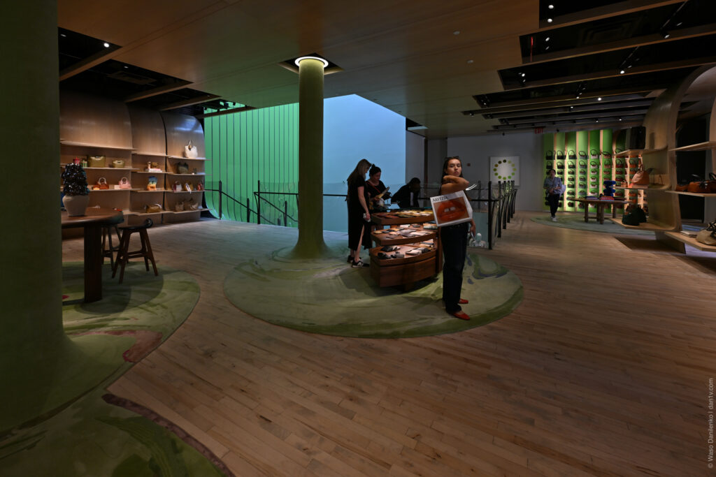 The Renovated Longchamp Boutique in SoHo, New York