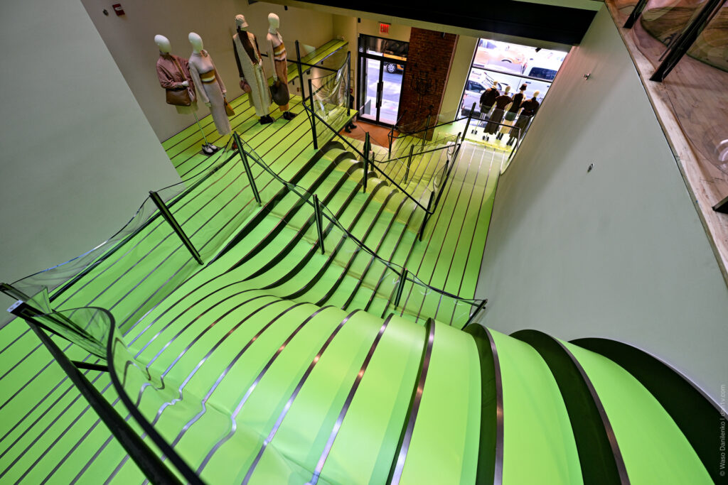 The Renovated Longchamp Boutique in SoHo, New York