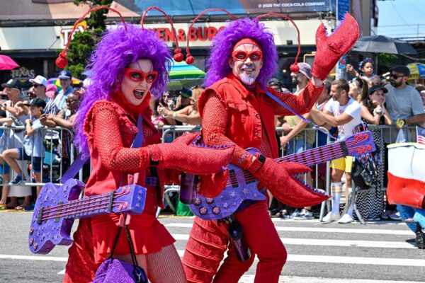 The 43rd Annual Coney Island Mermaid Parade in New York City — the largest art parade in the IS