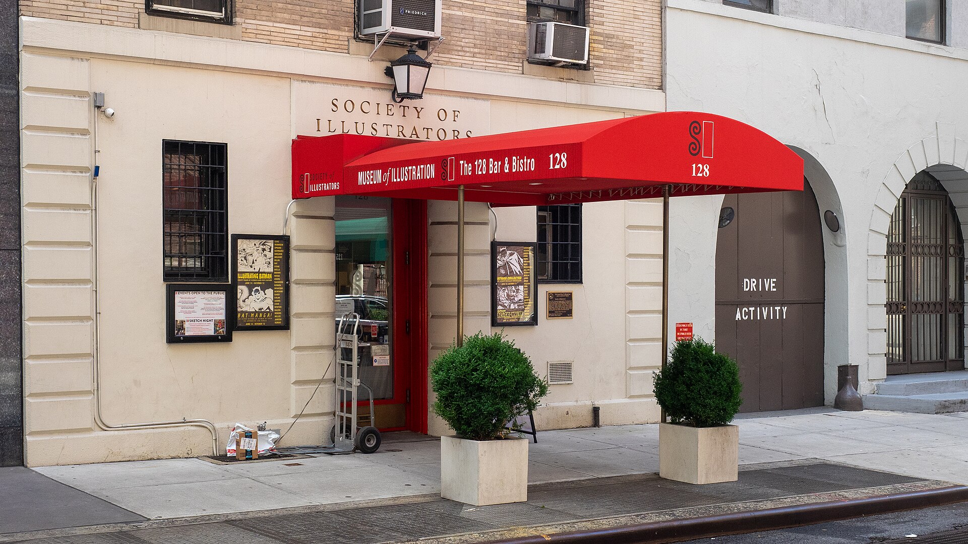 The Society of Illustrators in New York