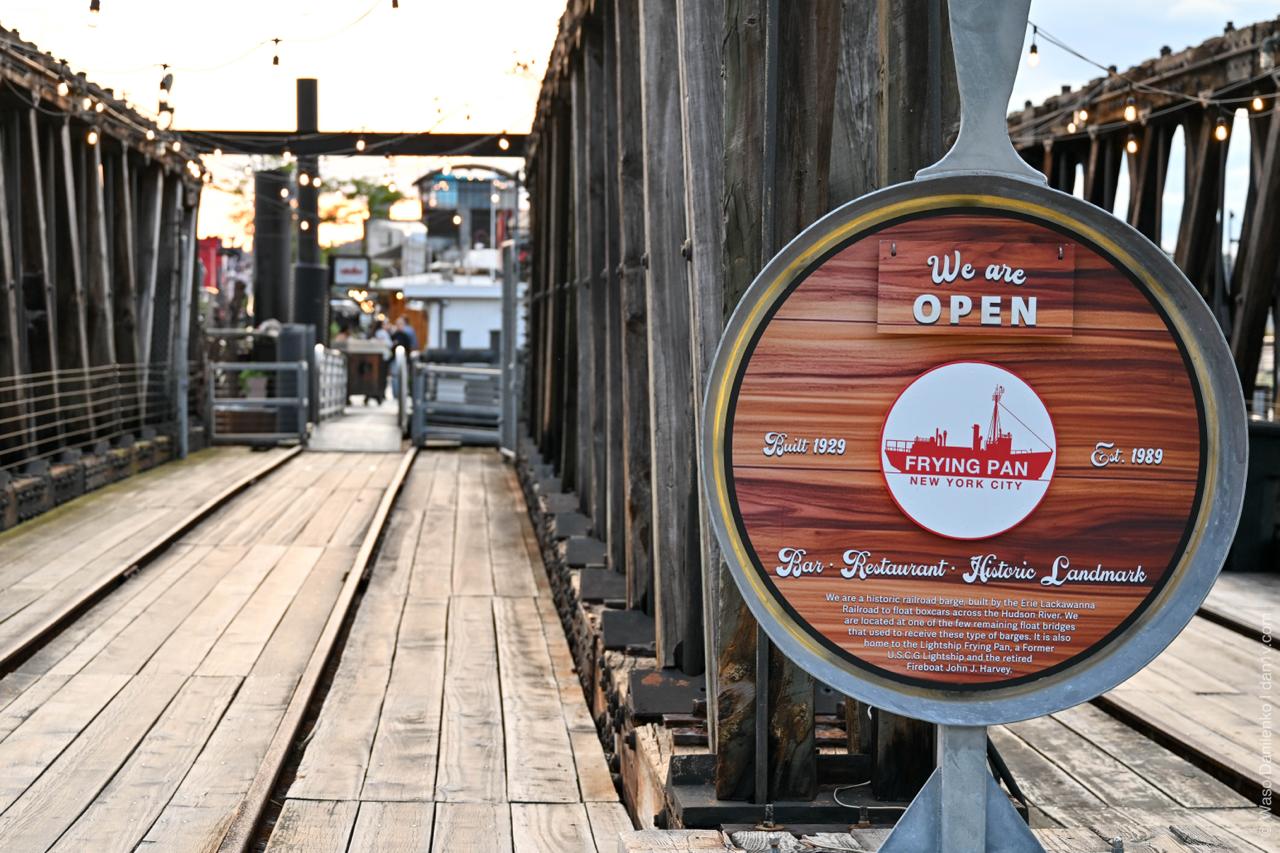 Frying Pan — A Floating Summer Bar & Restaurant in NYC