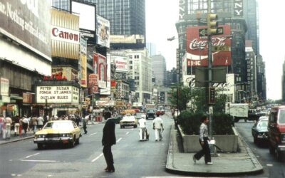 The "Hum" Installation in Times Square, New York