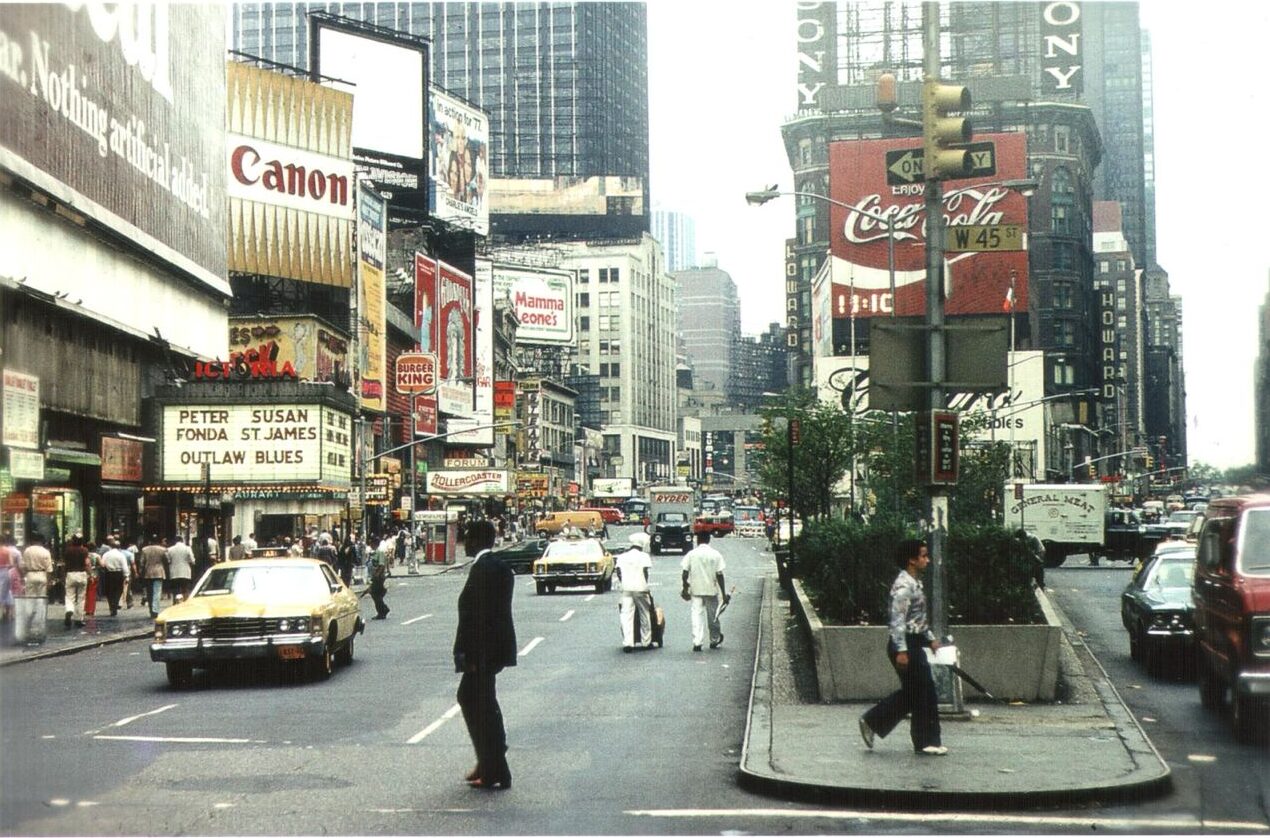 The "Hum" Installation in Times Square, New York