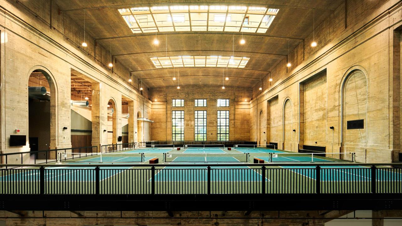 A Power Station Turns Into a Sports Club: Ballers Opens in Philadelphia
