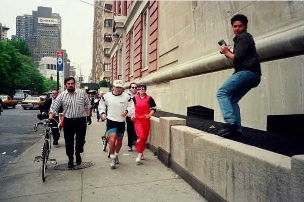 Madonna Jogging Along Central Park, New York City, 1988