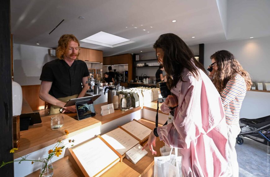 From Los Feliz to Williamsburg — Maru Coffee has opened in New York.