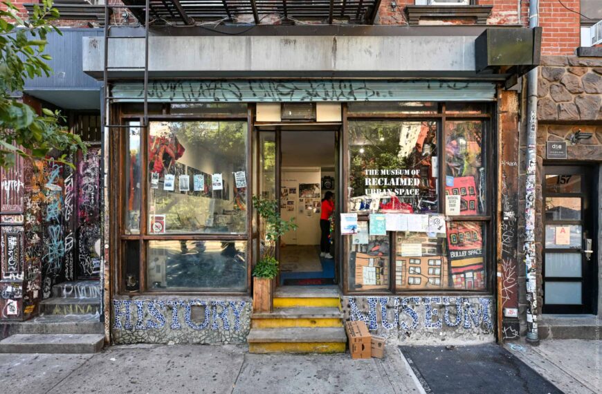 Museum of Reclaimed Urban Space (MoRUS) in New York