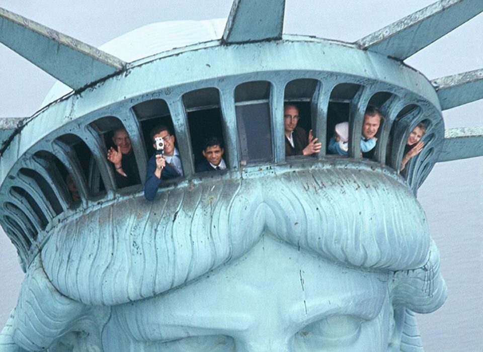 Tour to the 👑 Crown of the Statue of Liberty