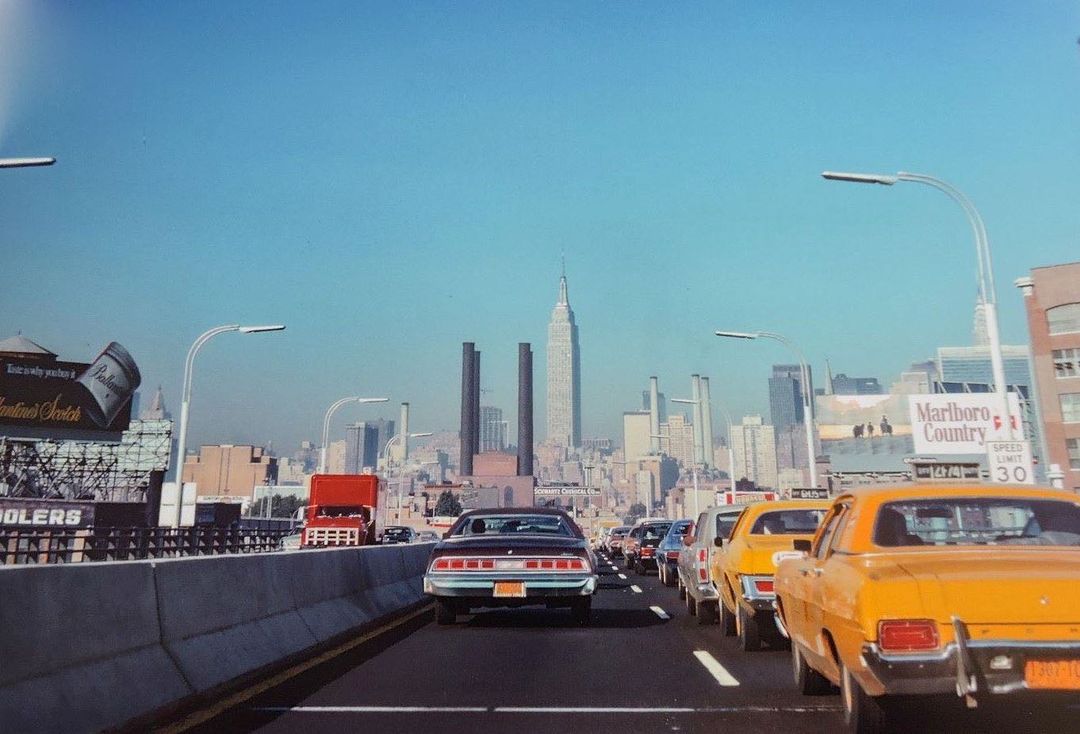 Long Island Expressway. New York, 1974