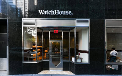 WatchHouse Coffee Shop in the Chrysler Building, New York