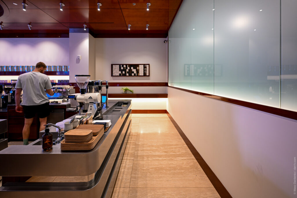 WatchHouse Coffee Shop in the Chrysler Building, New York