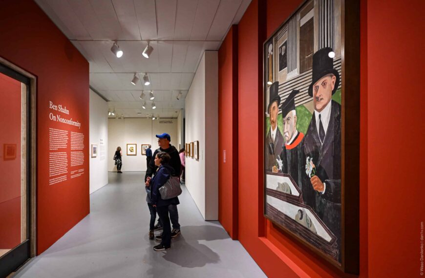 The Passion of Sacco and Vanzetti by Ben Shahn at the Jewish Museum