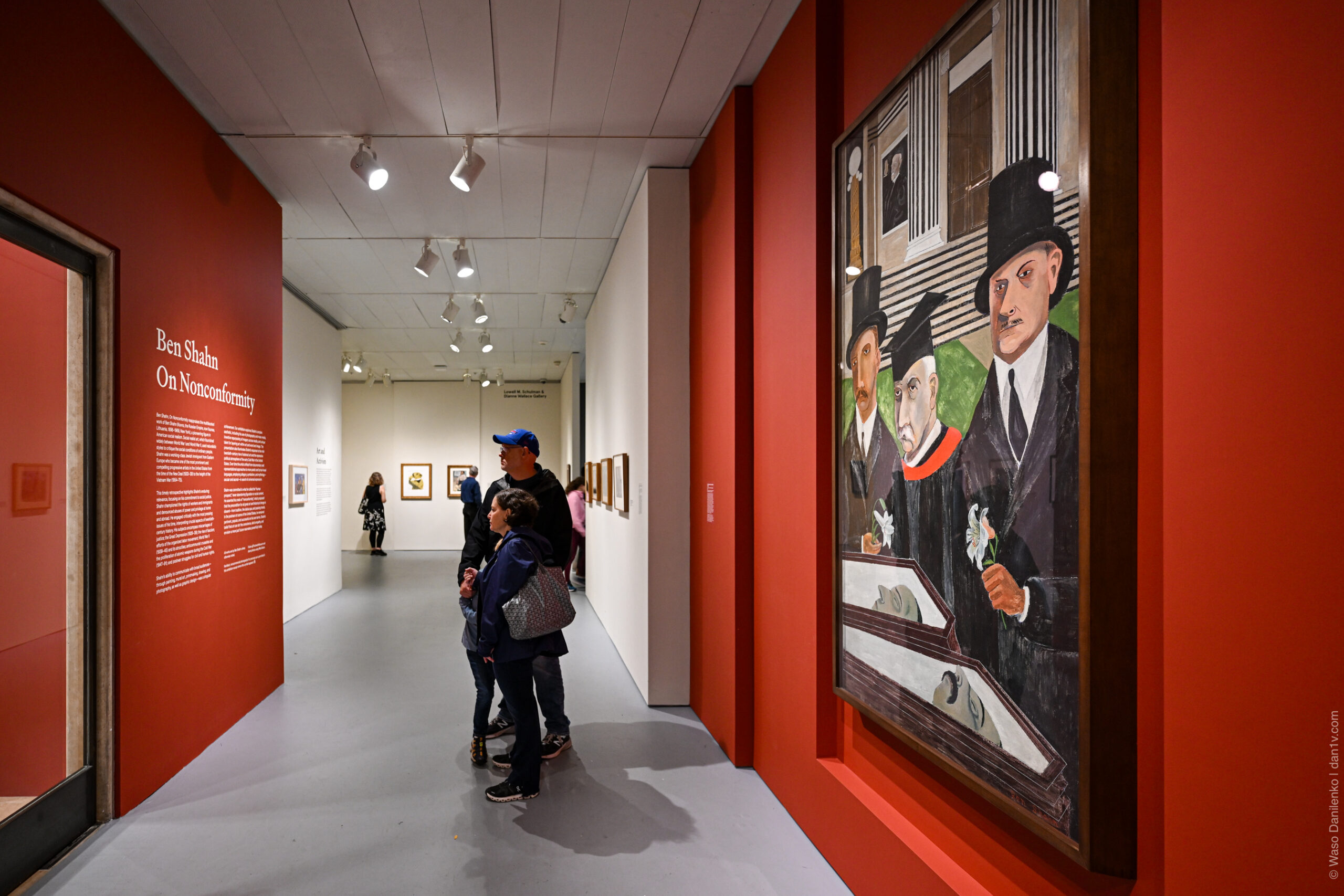 The Passion of Sacco and Vanzetti by Ben Shahn at the Jewish Museum