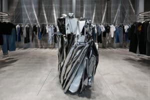 John Chamberlain's Sculpture at Alexander Wang’s SoHo Boutique