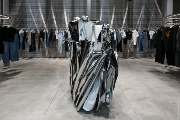 John Chamberlain’s Sculpture at Alexander Wang’s SoHo Boutique John Chamberlain's Sculpture at Alexander Wang’s SoHo Boutique