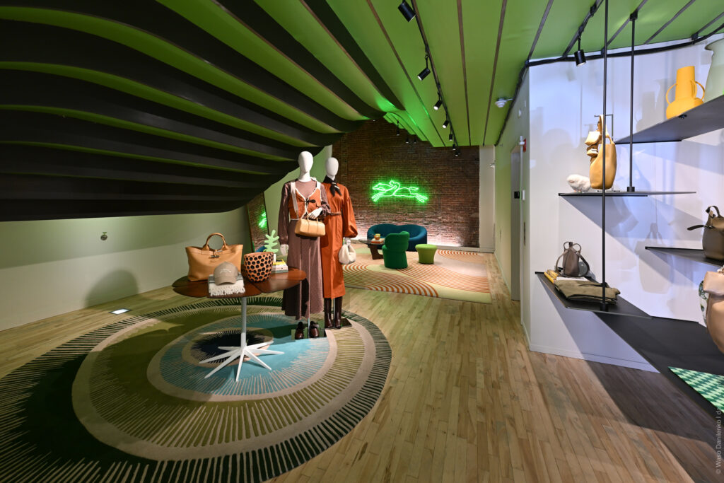 The Renovated Longchamp Boutique in SoHo, New York
