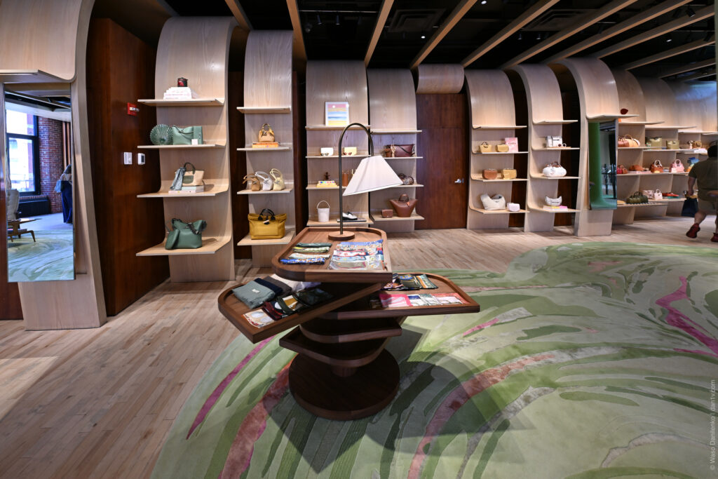 The Renovated Longchamp Boutique in SoHo, New York