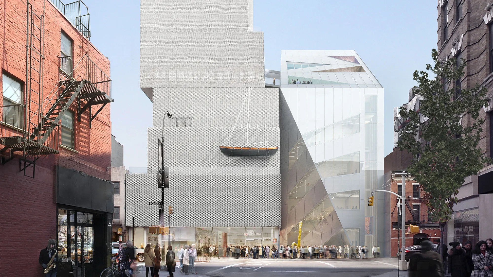 Opening of New Museum in New York City