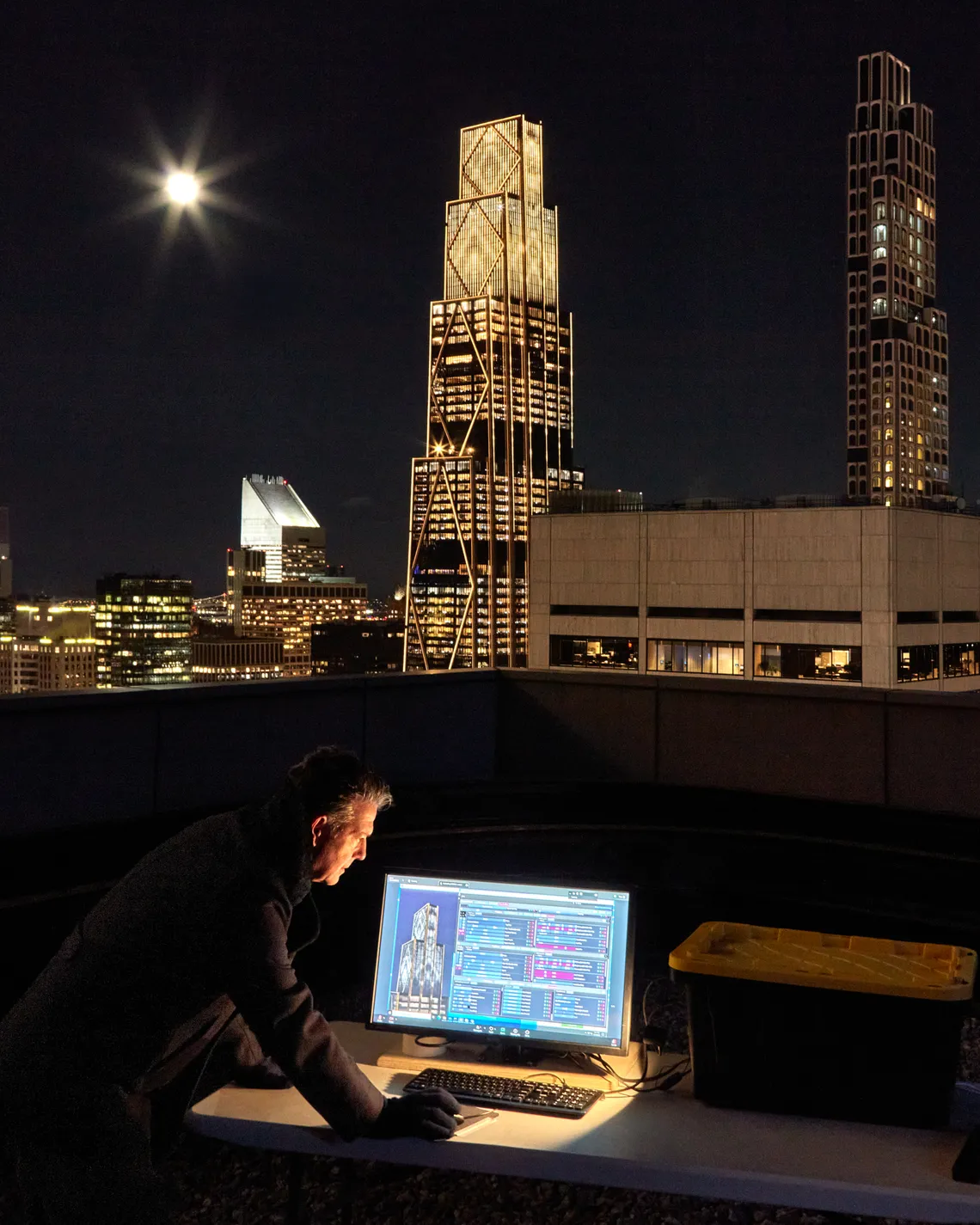 One Times Square -- a new observation deck in New York