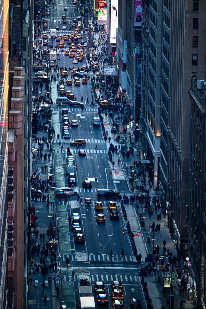 One Times Square -- a new observation deck in New York