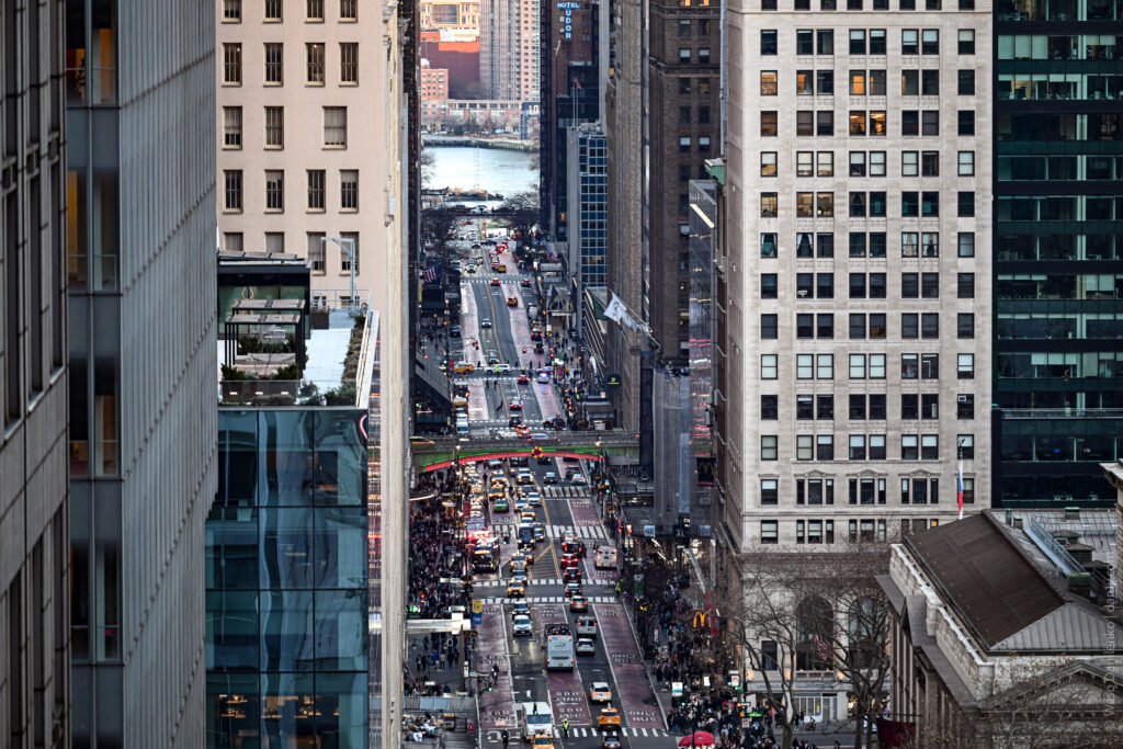 One Times Square -- a new observation deck in New York