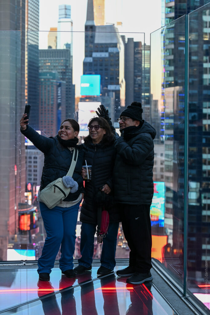 One Times Square -- a new observation deck in New York