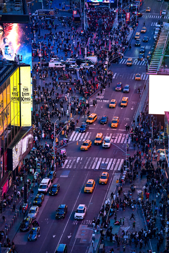 One Times Square -- a new observation deck in New York