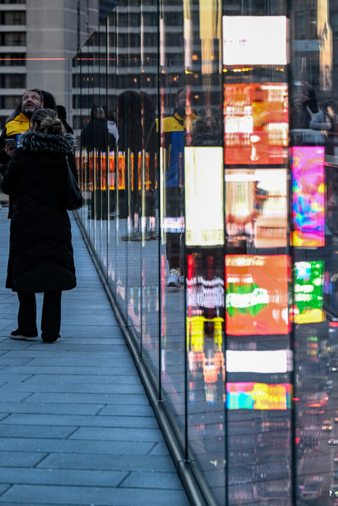 One Times Square -- a new observation deck in New York
