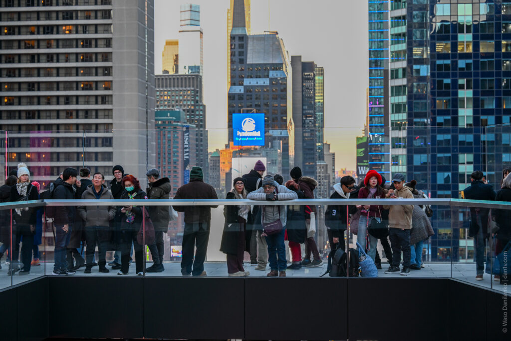 One Times Square -- a new observation deck in New York
