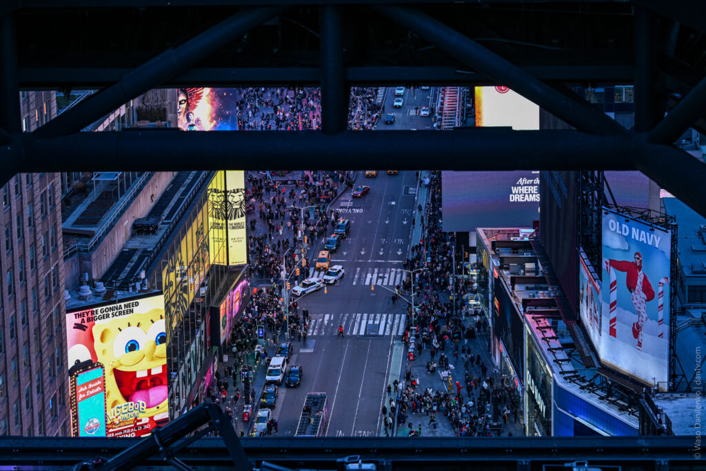 One Times Square -- a new observation deck in New York