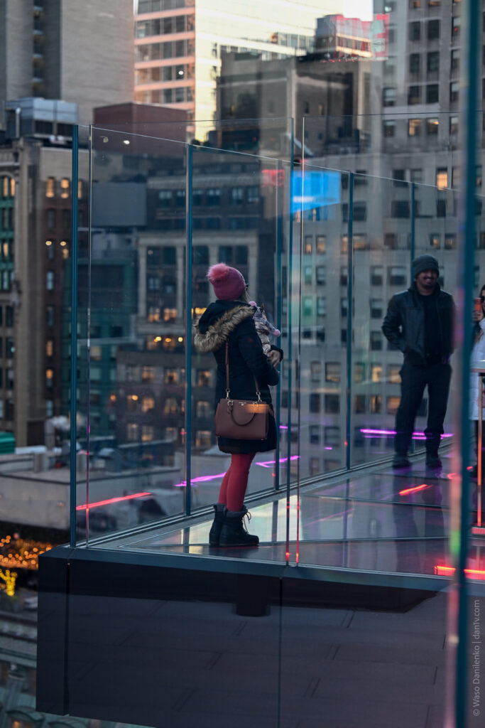One Times Square -- a new observation deck in New York