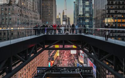 One Times Square -- a new observation deck in New York