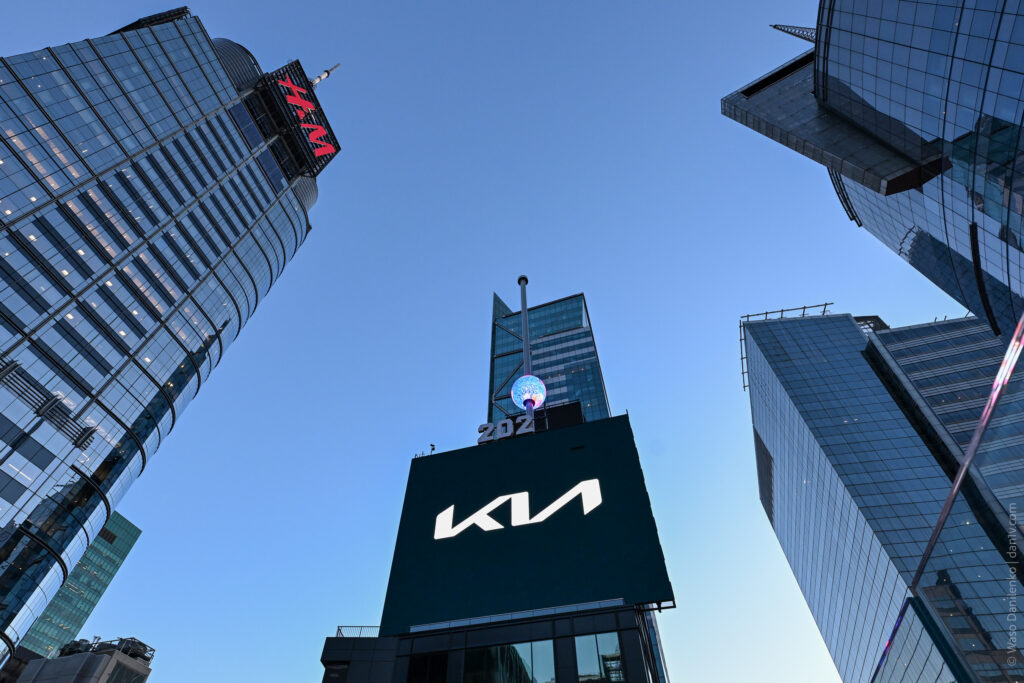 One Times Square -- a new observation deck in New York