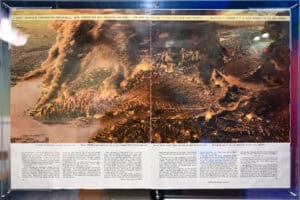 Chesley Bonestell: An Illustration of Atomic Catastrophe in New York