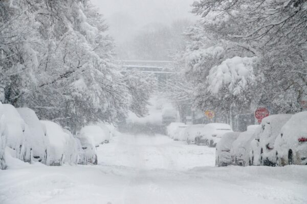 Snow in New York