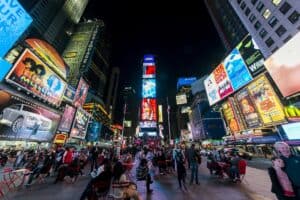 Times Square in New York