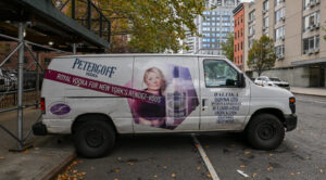 Vodka ad in New York