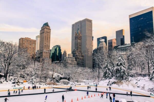 Wollman Rink in Central Park, New York City