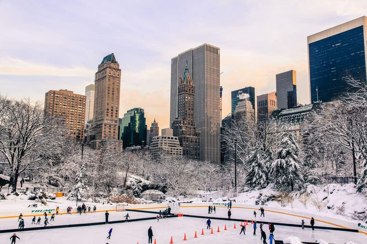 Wollman Rink in Central Park, New York City