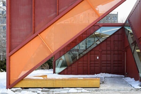 The Cubes — a Gift to Socrates Sculpture Park from Whitney Museum