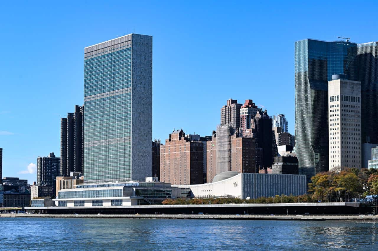 The world’s first glass skyscraper — the UN Building in New York