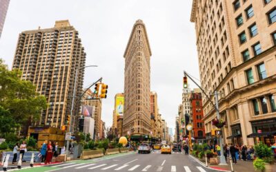 The Flatiron Building in New York