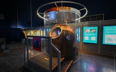 Soyuz TMA-6 at the Intrepid Museum, New York