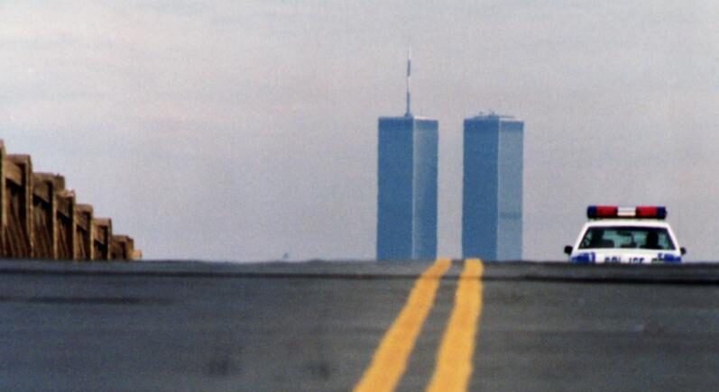 The Twin Towers in a 1988 photo