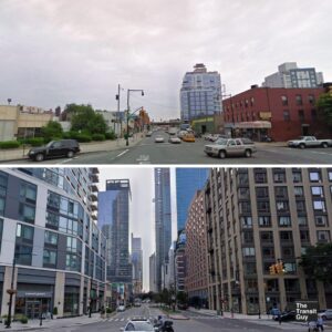 Photo: Long Island now and 13 years ago