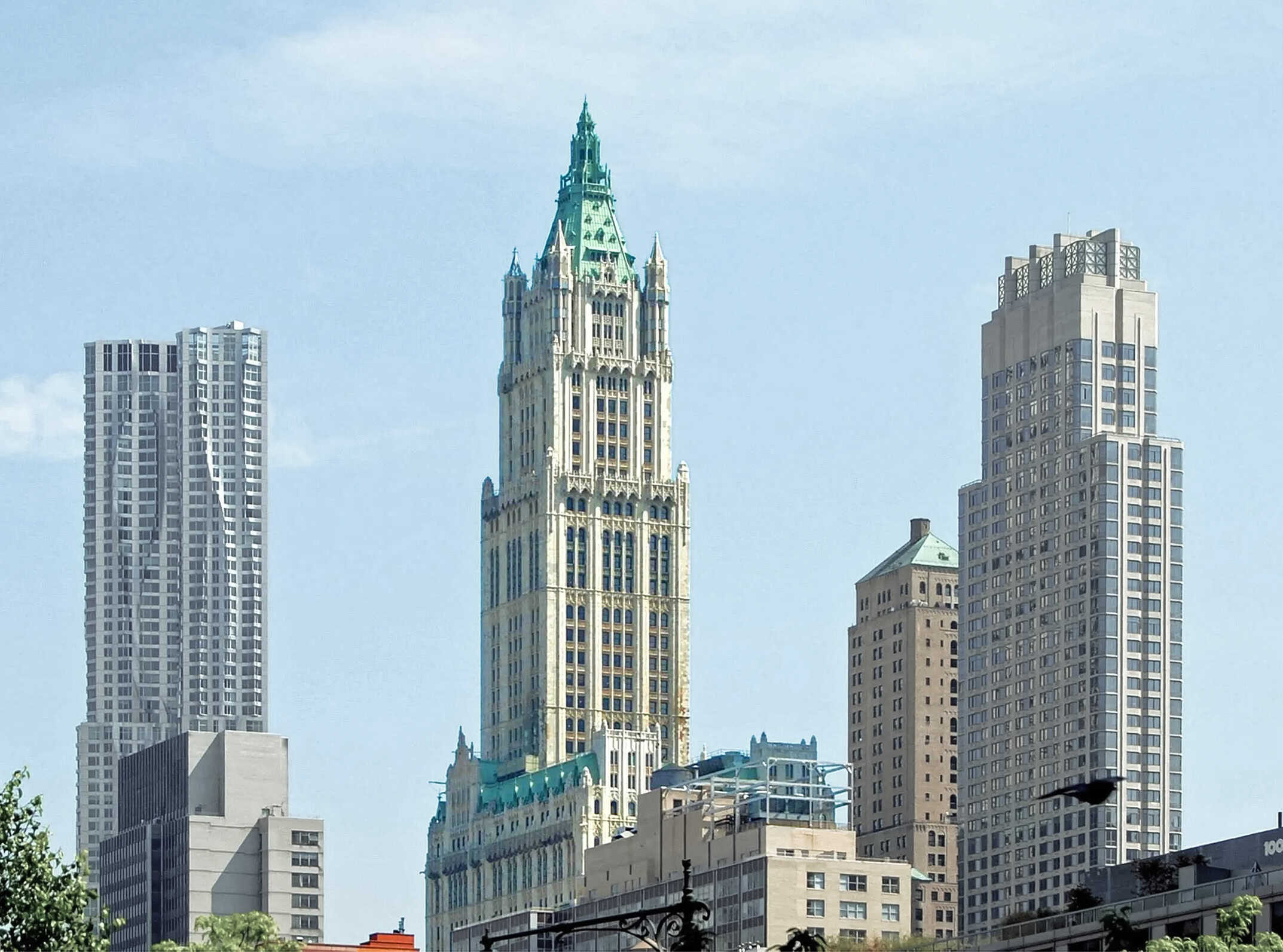 The Woolworth Building in New York City