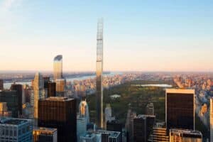 The narrowest skyscraper in the world: 111 West 57th Street (Steinway Tower)
