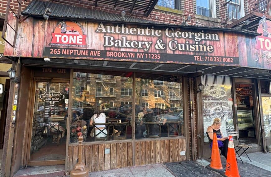 Toné Cafe named one of the New York Times' top 100